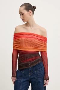 Блузка Ombre Anastasia Never Fully Dressed, оранжевый