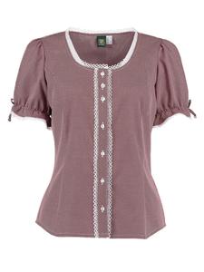 OS-Trachten Традиционная блузка Микун ярко-красного цвета