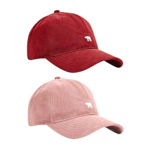 CMFY Хлопковая бейсболка унисекс с полиэстером, Red+Pink