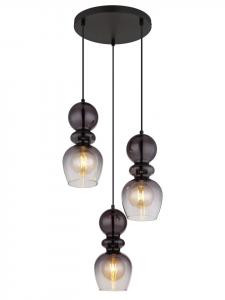 Подвесной светильник CLARITY черного цвета Globo lighting