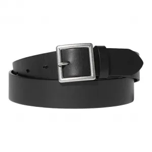 UNIQLO Кожаный ремень Unisex Chestnut/Black шириной 3.5CM