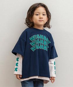 Футболка с принтом на рукавах, открывающимся в трех направлениях