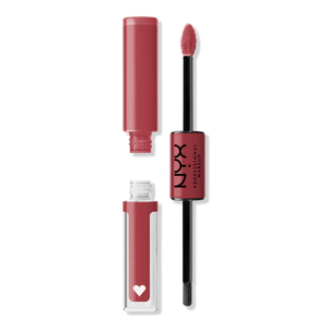 Жидкая помада Shine Loud High Shine Long-Lasting NYX Professional Makeup, Movie Maker (medium rosy brown)