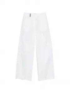 Украшенные брюки Peserico, белый
