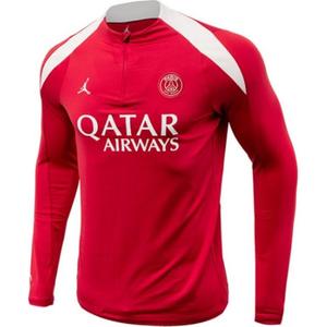 Футболка dri-fit мужская paris saint germain strike fourth Jordan, красный