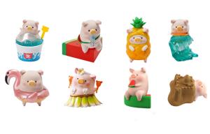 Слепая коробка LuLu Pig Can Piggy Sunshine Party Collection, одиночная мистери-бокс/полный набор 6 шт 52TOYS