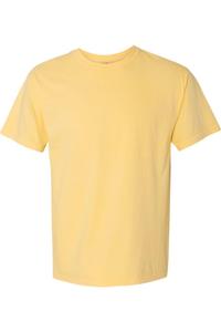 Футболка Comfort Colors, окрашенная в готовом виде, плотная, цвет butter