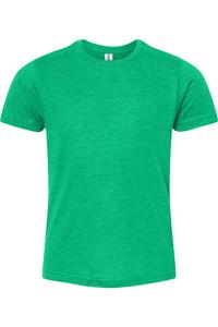 Футболка Tultex Youth Fine Jersey, цвет heather kelly
