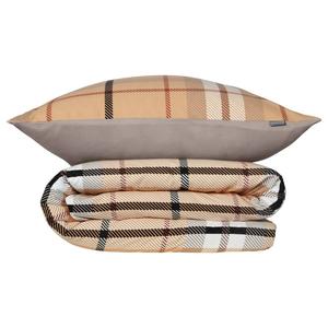 Комплект постельного белья Schiesser Lenni Feinbiber 2-tlg., коричневый - текстиль - 135 x 1 x 200 см