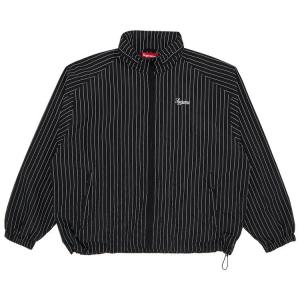 Спортивная куртка Supreme Reflective Pinstripe Track Jacket, Black