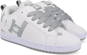 Мужские кроссовки для скейтборда DC Shoes 43i Court Graffik, белый/серый