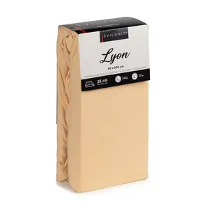 Простыня на резинке хлопковая Лион, 120х200 AD VITA