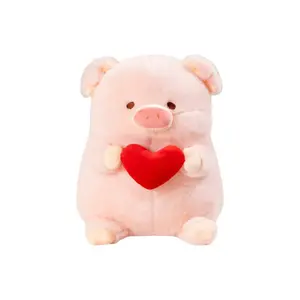 Милые и очаровательные плюшевые куклы Heart Piggy, высота 20см/30см/40см PUDOWRABBIT