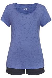 Короткий пижамный комплект VIVANCE, marine blue/violet