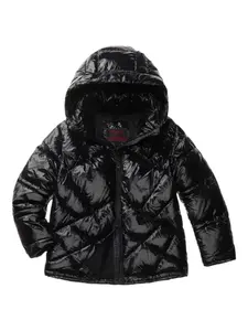 Стеганая куртка с капюшоном Lowney Blauer, черный