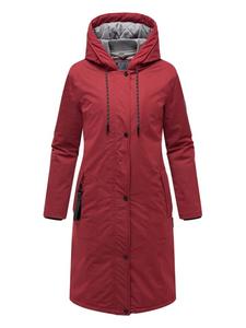 Пальто Marikoo Ledalaa 16, бордо