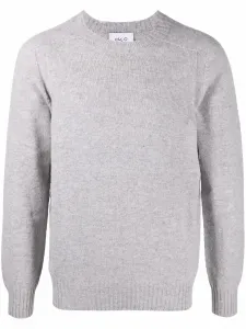 Шерстяной джемпер в рубчик D4.0, серый