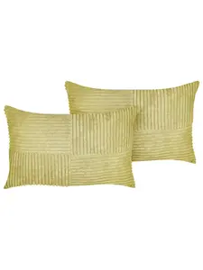 Декоративная подушка Beliani 2er Set Deko MILLET, зеленый