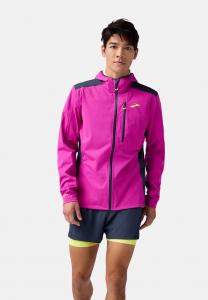 Куртка Brooks HIGH POINT 2, Fuchsia Blue Nights/Pink