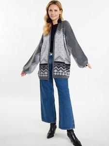 Вязаный кардиган Usha, мультиколор