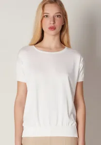 Базовая футболка с круглым вырезом Falconeri, White