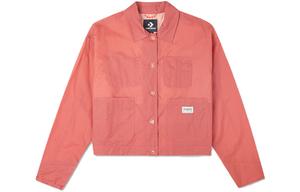 Укороченное пальто женское темно-розовый нубук Converse, цвет Deep Pink