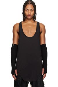 Майка с изображением пони из Конкордии Rick Owens, черный