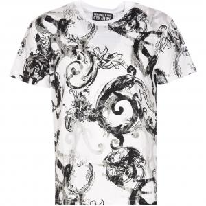 Графическая футболка с принтом Crewneck VERSACE JEANS COUTURE, мультиколор