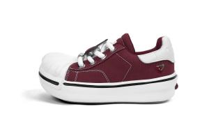 Кроссовки для образа жизни Женские низкие Loxki, цвет Cherry Red