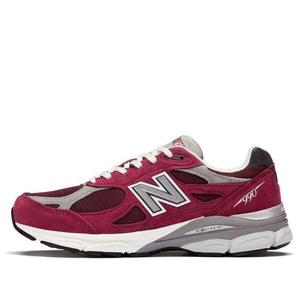 Кроссовки teddy santis x 990v3 сделано в сша New Balance, красный