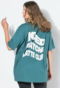 Футболка Studio Untold Print T-shirt, Pale Petrol/Teal