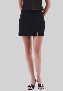 Юбка OXXO MIT SCHLITZ DETAIL, Black