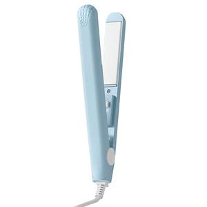 Выпрямитель для волос Volume Root Booster, двойного назначения для выпрямления и завивки мини-клип ZFQ001 HAMN, синий