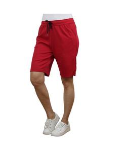 Женские шорты свободного кроя из технологичного флиса с карманом на молнии, запаянным методом термосварки Galaxy By Harvic, Red