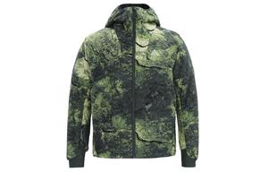 Nike Винтажная зеленая женская куртка пуховик, Vintage Green