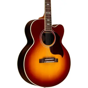 Акустико-электрогитара Gibson Parlor Rosewood EC, розовое дерево, Rosewood Burst