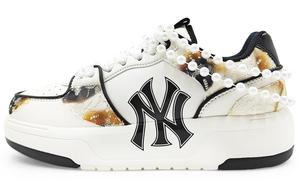 MLB Кроссовки для скейтбординга Chunky Liner с высокой износостойкостью, унисекс, белые, черные