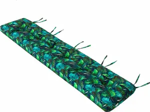 Подушка для скамейки HOBBYGARDEN ETNA, накладка на скамейку, подушка для скамейки, накидка на скамейку для улицы/дома и сада, подушка для сиденья 120x40