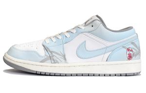 Баскетбольные кроссовки Air 1 для детей начальной школы Jordan, синий