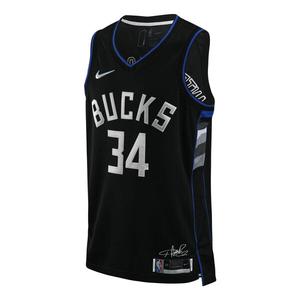 Майка Nike x NBA Milwaukee Bucks Icon Edition Jerseys 'Giannis Antetokounmpo 34', черный