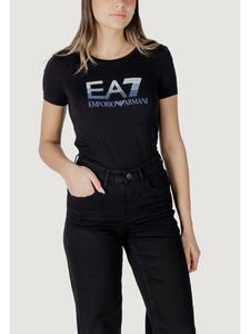 Футболка обычного кроя 7W000183 AF10373 UC001 Ea7 Emporio Armani, черный