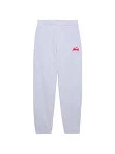 Спортивные брюки с вышитым логотипом Msgm, серый