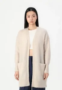 Новый длинный кардиган slflulu Selected, Birch/Melange