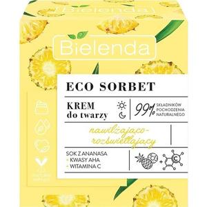 Eco Sorbet Ананасовый крем-увлажняющий крем 50 мл, Bielenda