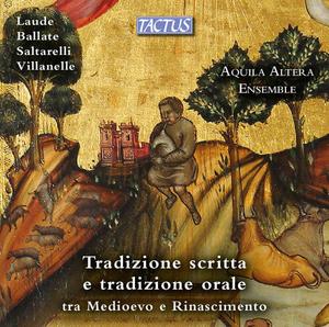 CD диск Aquila Altera Ensemble: Laude Ballate Saltarelli & Villanelle