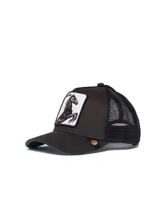 Мужская бейсболка с нашивкой спереди Goorin Bros, чёрный