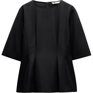 Футболка женская ZARA, синяя