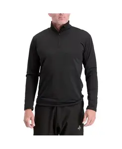 Большая и высокая модель Flex Wear Top - легкая, эластичная, влагоотводящая и прочная рабочая одежда для активной деятельности в прохладную погоду RefrigiWear, черный