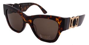 Женские солнцезащитные очки Versace, коричневый
