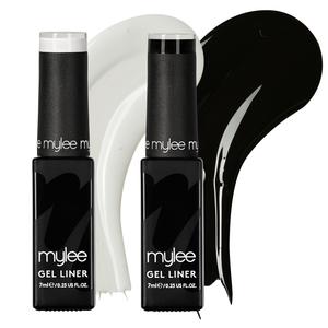 Гель-лак для ногтей liner gel - monochrome canvas duo Mylee, объем 14 мл